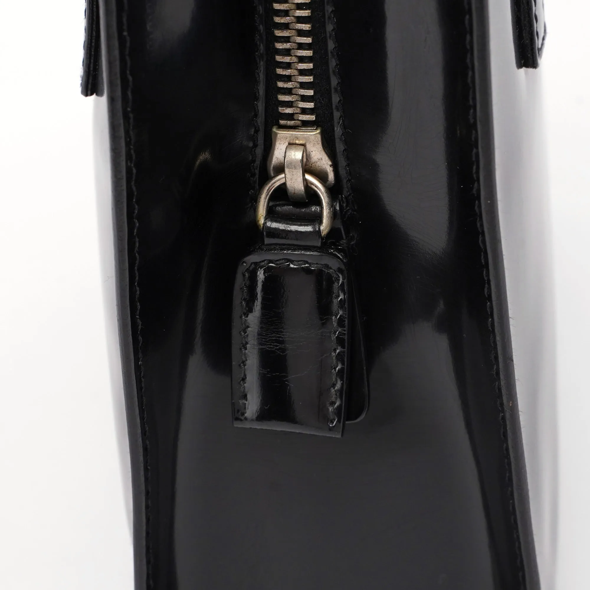 1995 Black Spazzolato Tote Bag