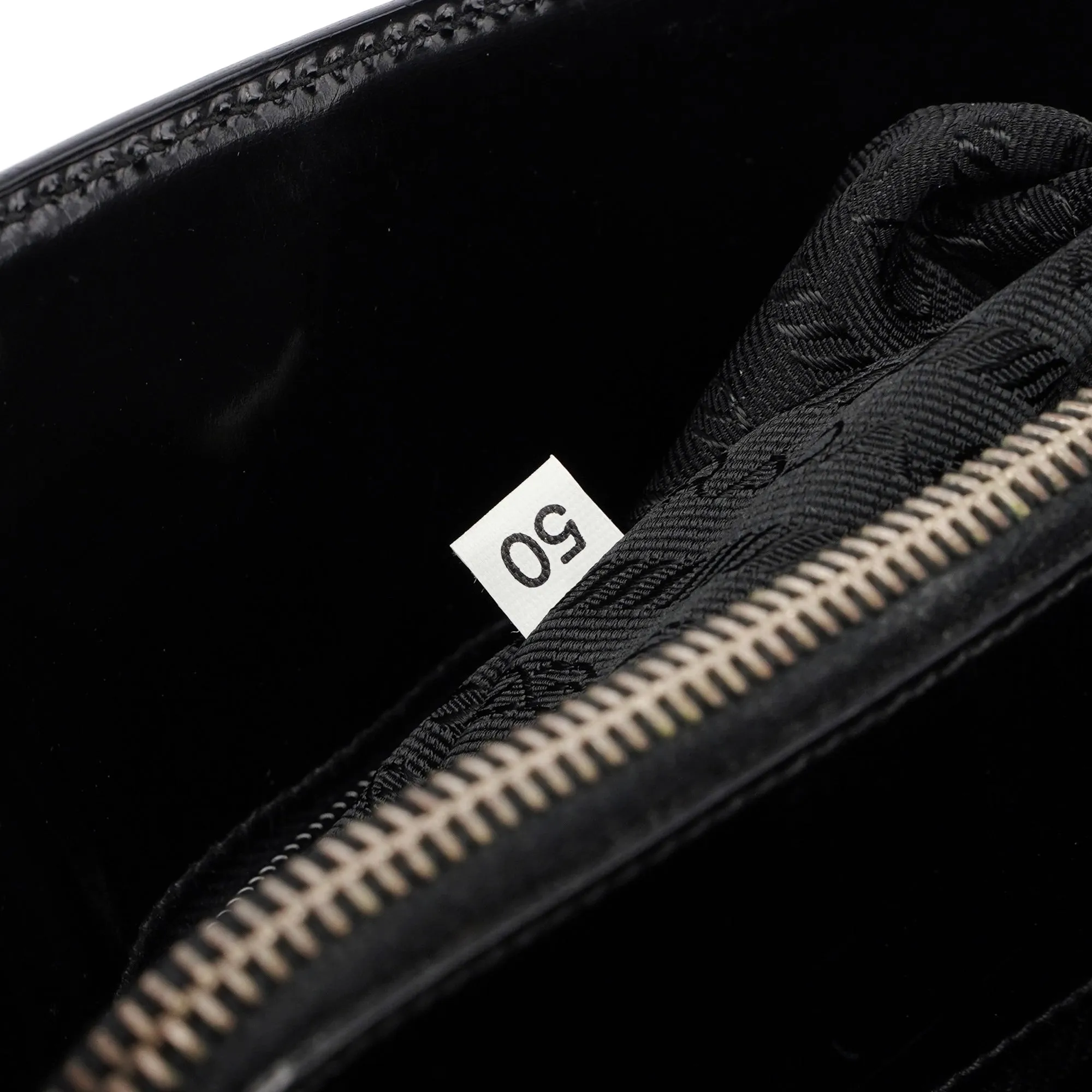 1995 Black Spazzolato Tote Bag