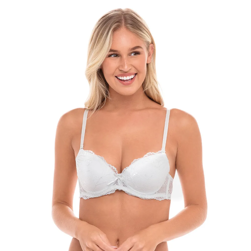 5 Pack Full Cup Lace Push Up Bras