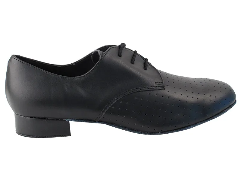 916103 Black Perforated Leather