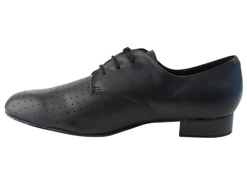 916103 Black Perforated Leather