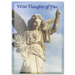 A Special Angel to Watch over You Thank You Greeting Card