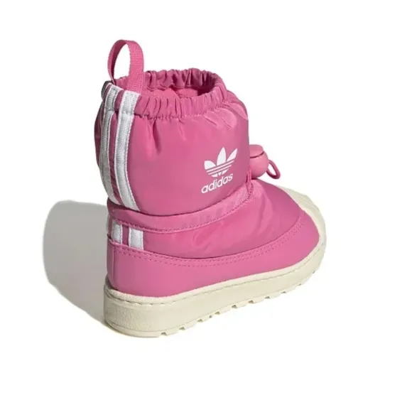ADIDAS ORIGINALS SUPERSTAR 360 BOOT Kids In Pink/white