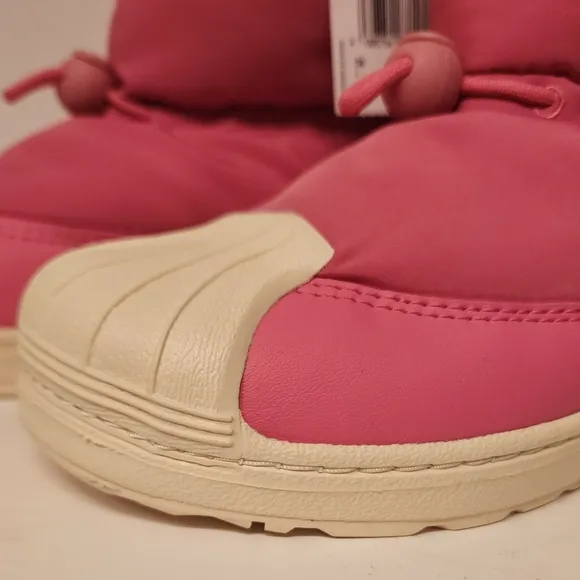 ADIDAS ORIGINALS SUPERSTAR 360 BOOT Kids In Pink/white