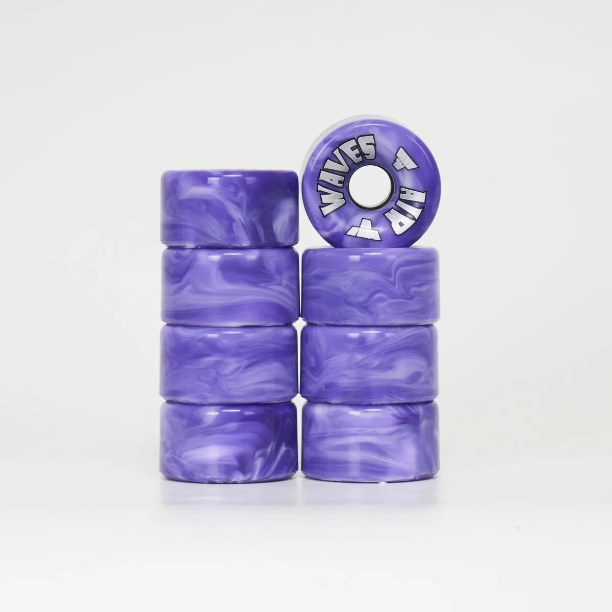 Airwaves 65mm/78a Wheels - Purple/White Marble