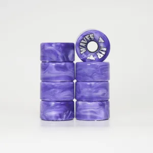 Airwaves 65mm/78a Wheels - Purple/White Marble