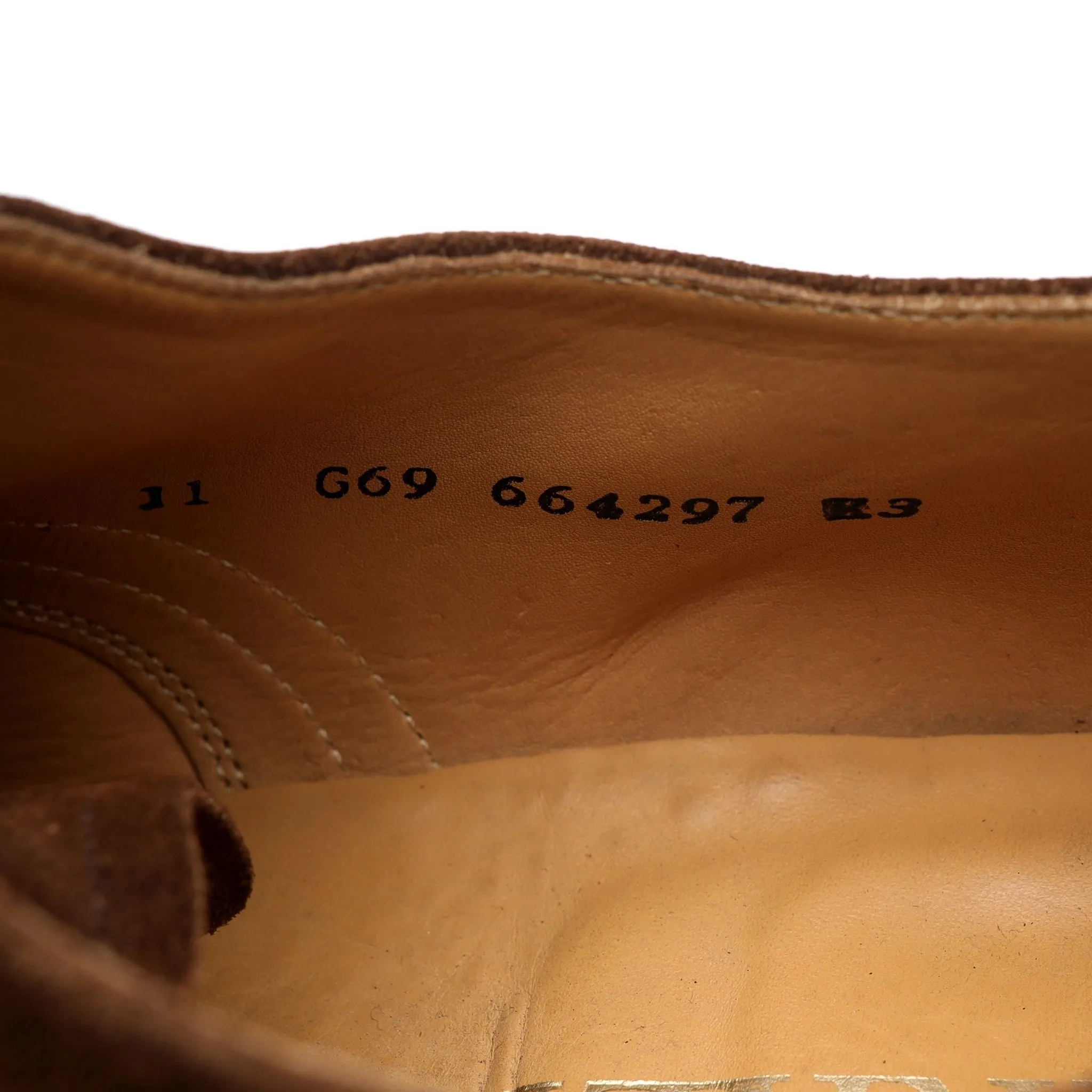 'Albert 'Brown Suede Oxford Brogues UK 11 G