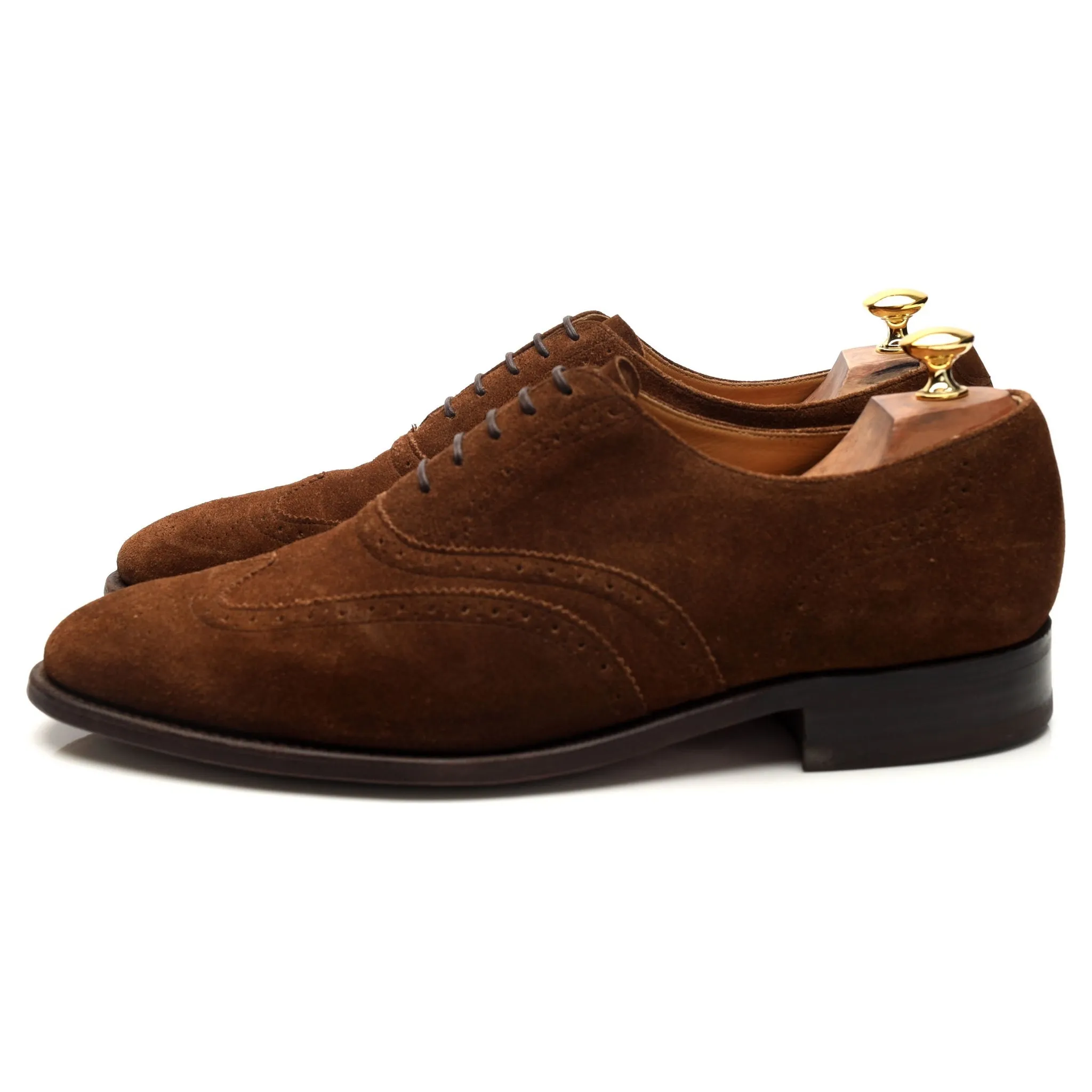 'Albert 'Brown Suede Oxford Brogues UK 11 G