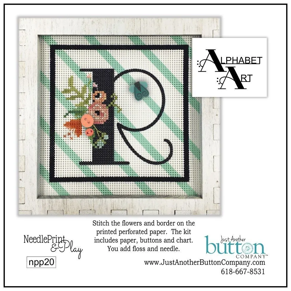 Alphabet R Perforated Paper Kit