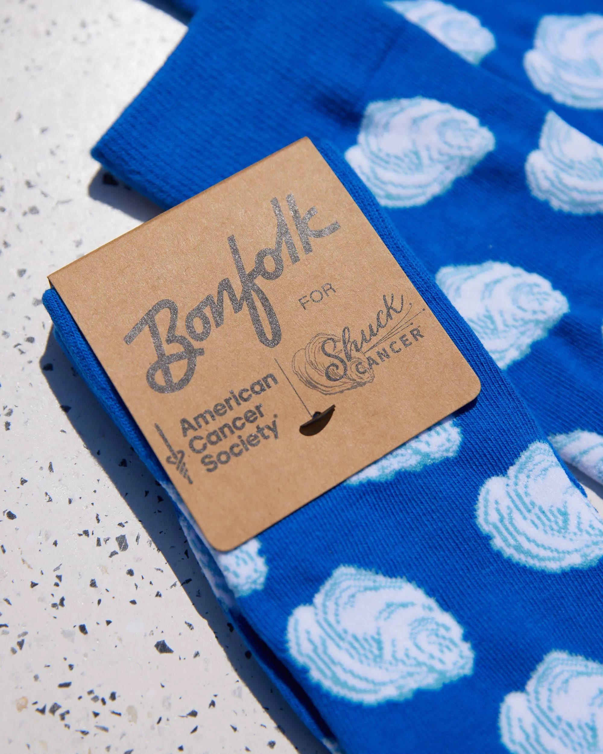 American Cancer Society Oyster Socks