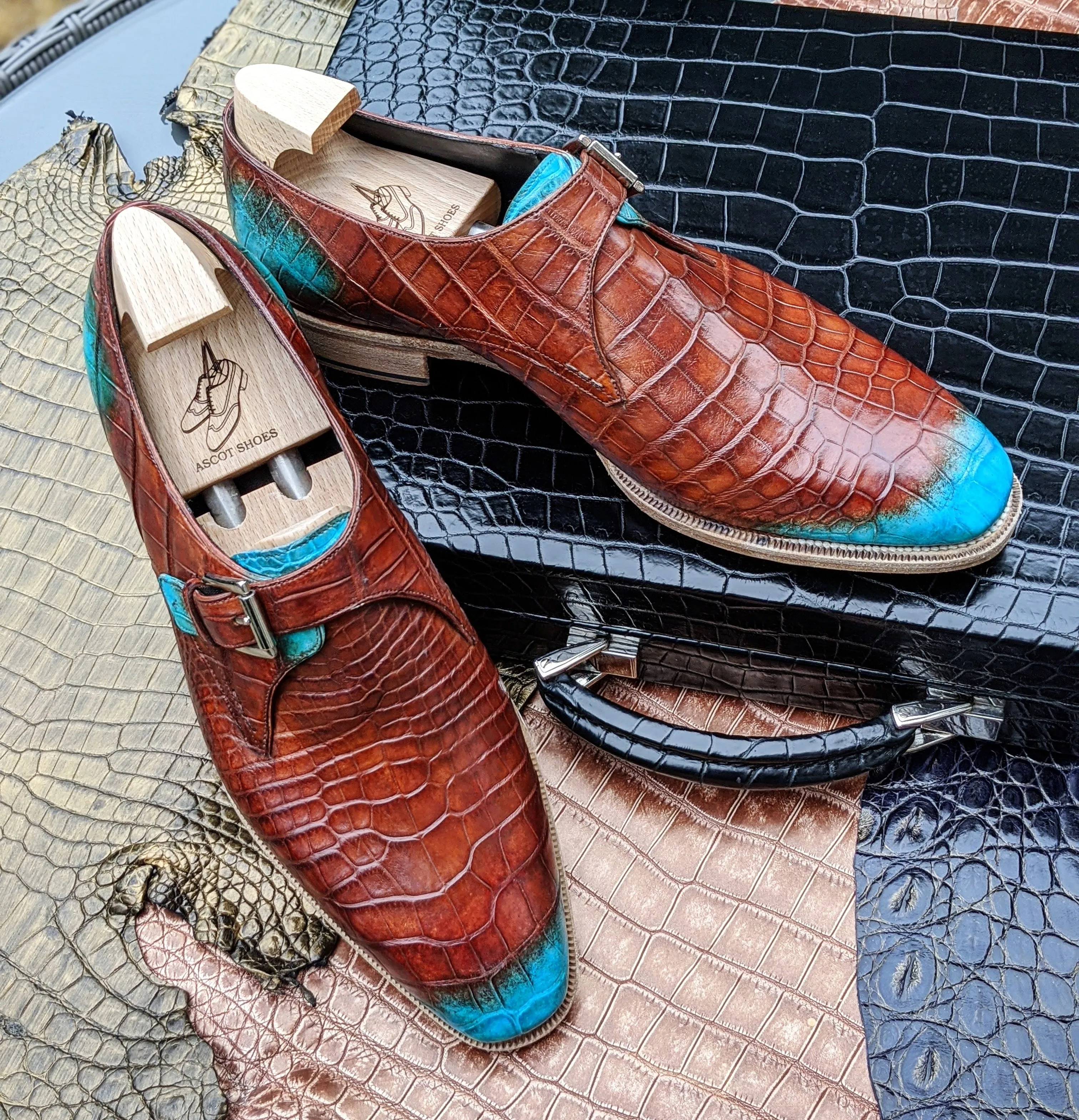 Ascot Monk Strap - Special Patina
