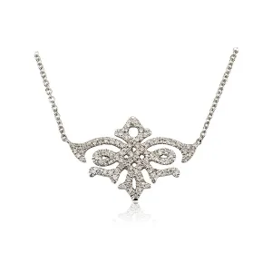 Austin infinity diamonds pave pendant