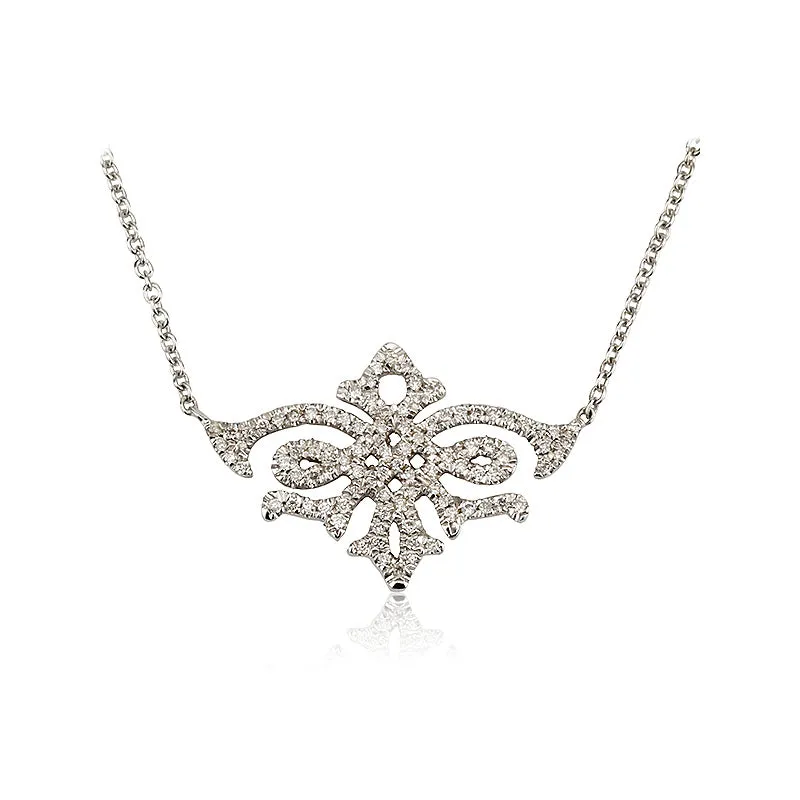 Austin infinity diamonds pave pendant