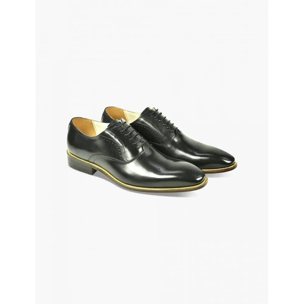 Azor Mens Pompei Oxford Formal Leather Lace Up Shoes in Tan 7 to 12