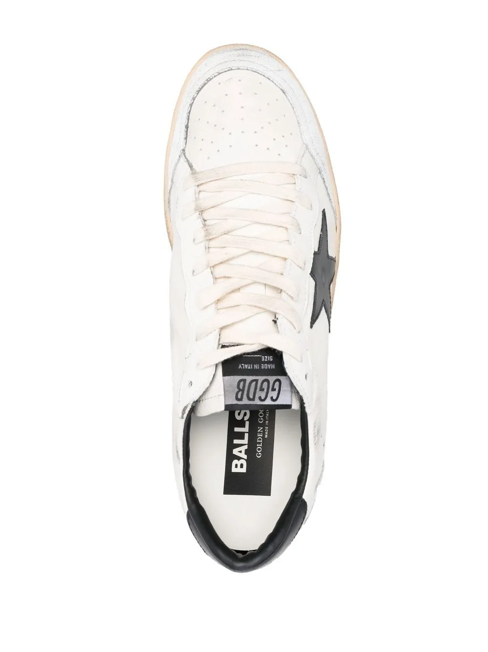 Ball-star leather sneakers