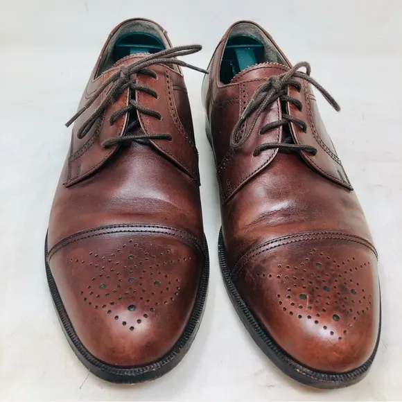 Bally Mens Brown Wingtip Oxford Derbys Italy