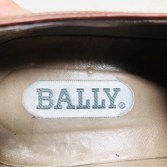 Bally Mens Brown Wingtip Oxford Derbys Italy