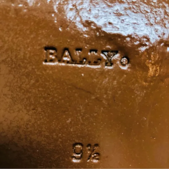 Bally Mens Brown Wingtip Oxford Derbys Italy