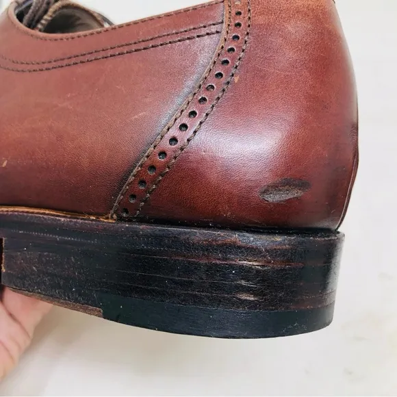 Bally Mens Brown Wingtip Oxford Derbys Italy