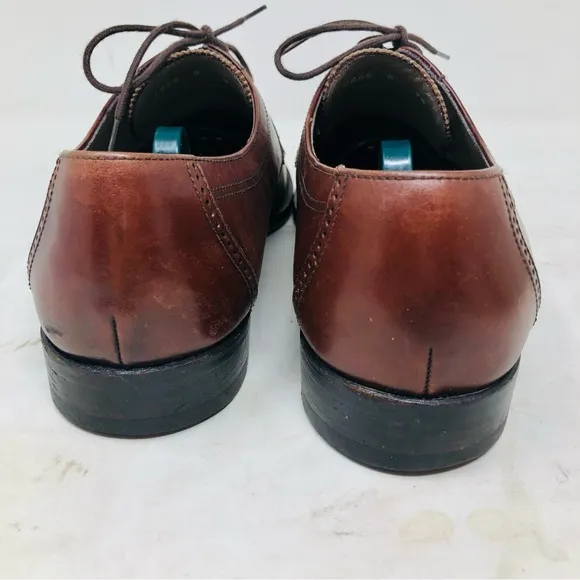 Bally Mens Brown Wingtip Oxford Derbys Italy