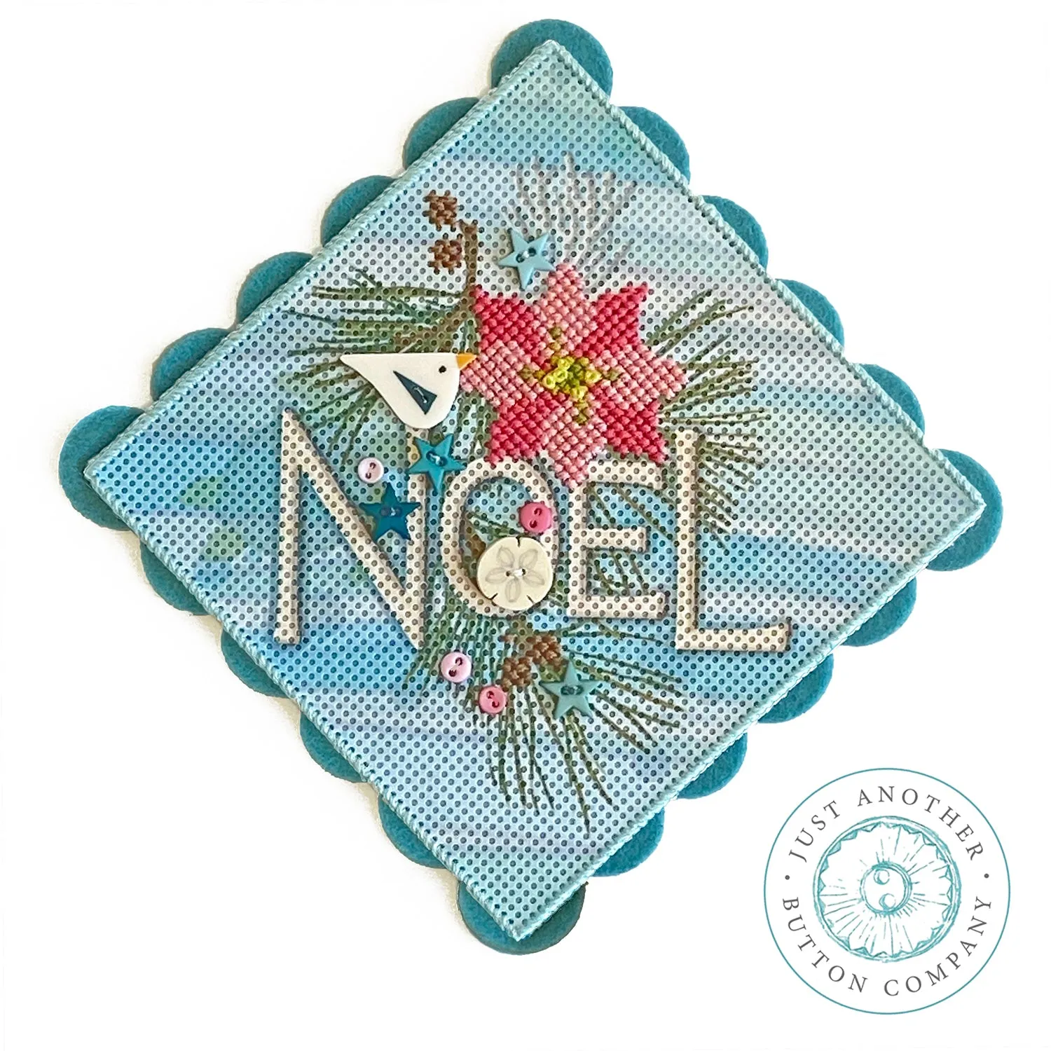 Beachy Christmas Noel Perforated Paper Kit