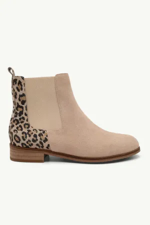 Becky Leopard Beige
