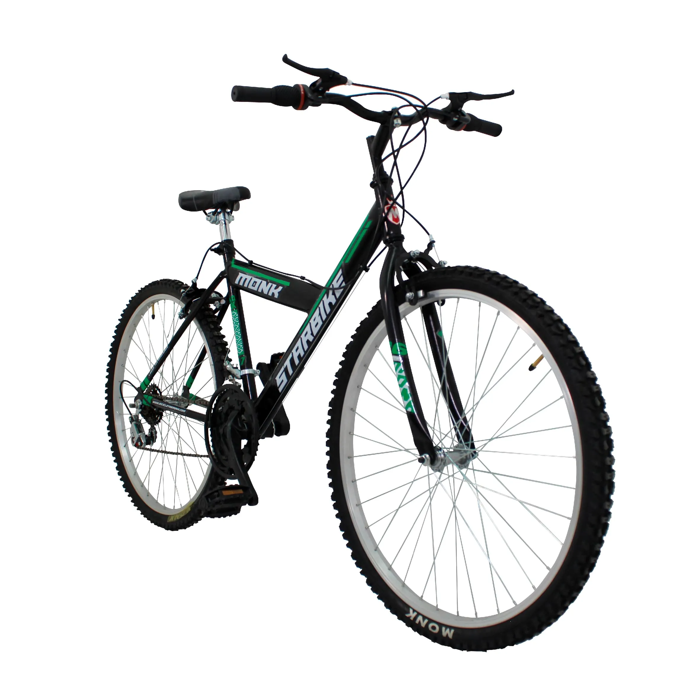 Bicicleta Montaña Rodada 26 18 Velocidades Monk Starbike 2.1