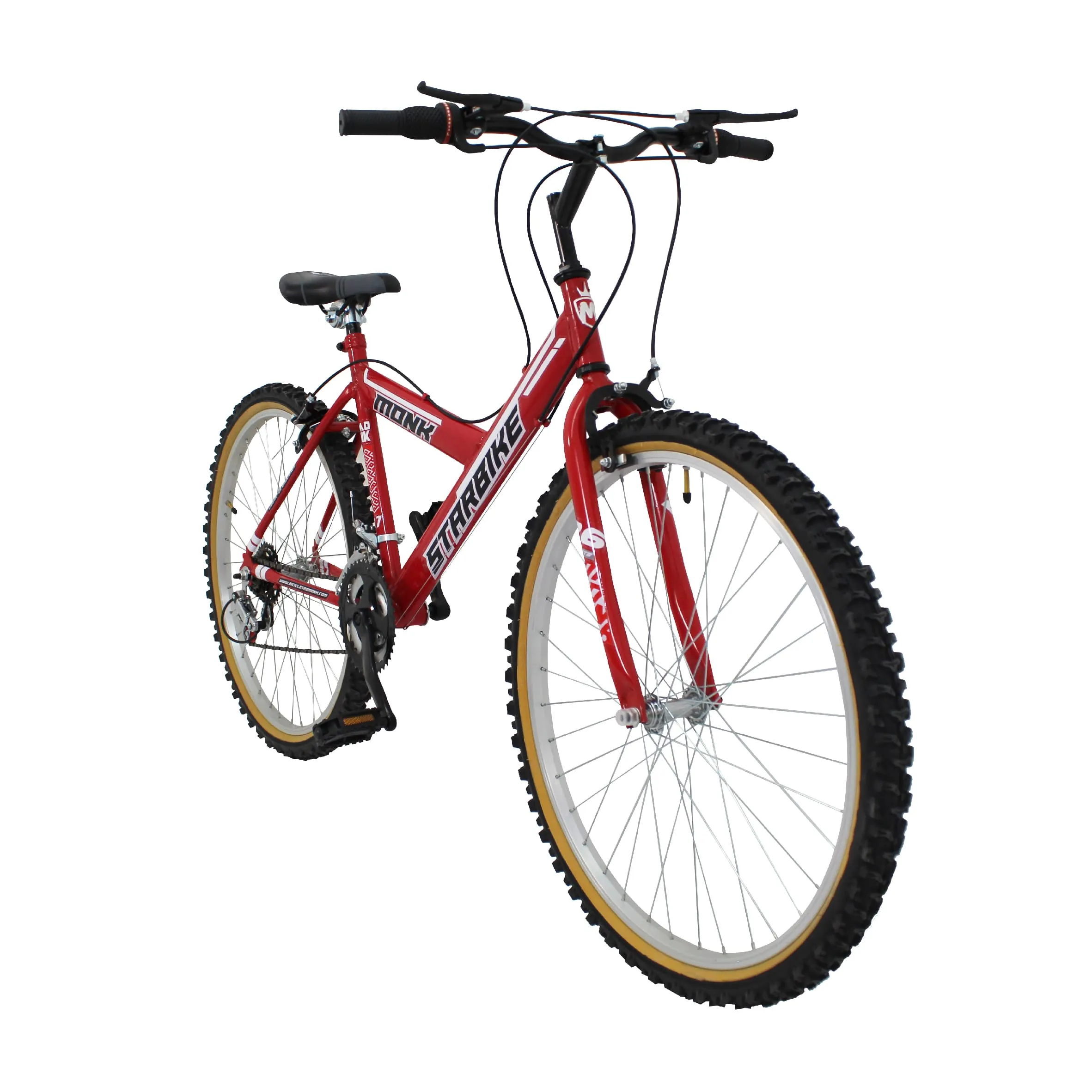 Bicicleta Montaña Rodada 26 18 Velocidades Monk Starbike 2.1