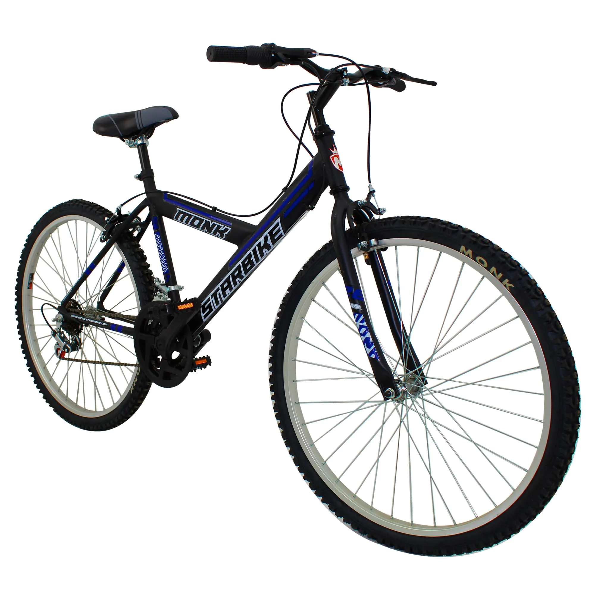 Bicicleta Montaña Rodada 26 18 Velocidades Monk Starbike 2.1