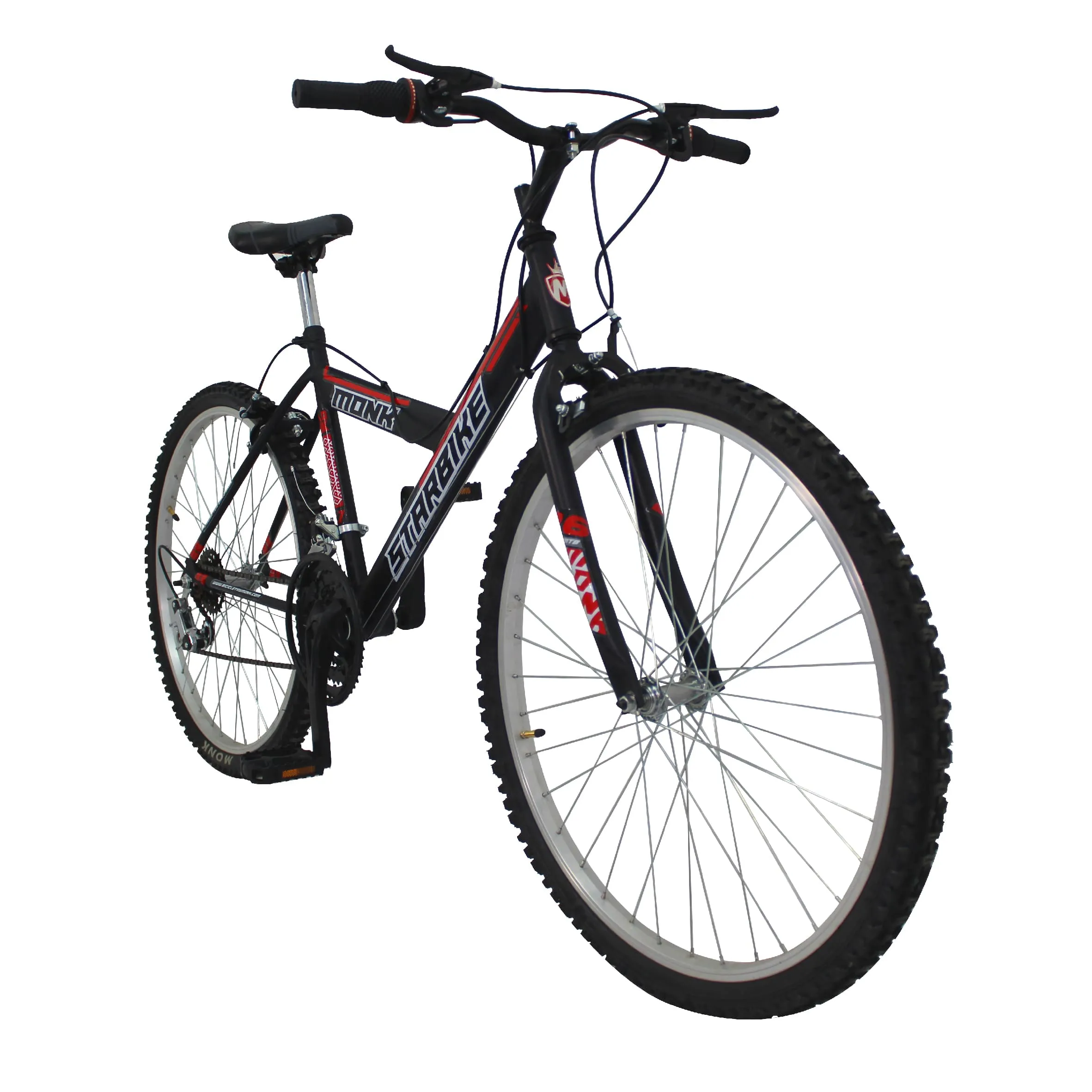 Bicicleta Montaña Rodada 26 18 Velocidades Monk Starbike 2.1