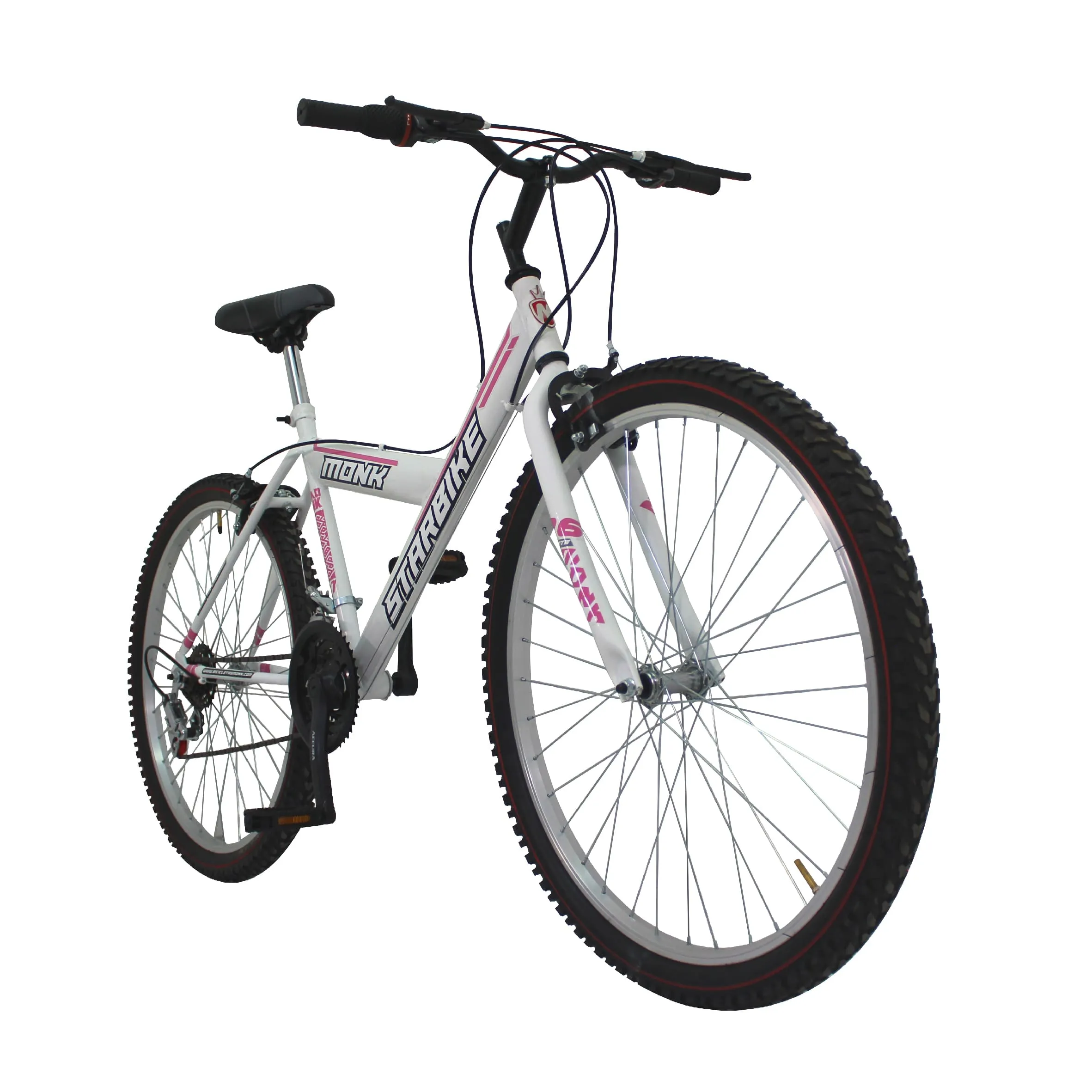 Bicicleta Montaña Rodada 26 18 Velocidades Monk Starbike 2.1