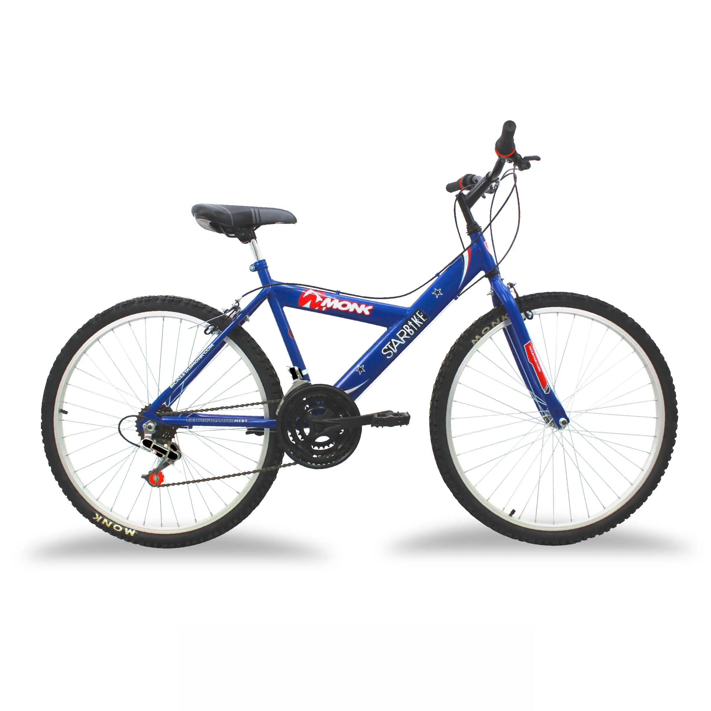 Bicicleta Montaña Rodada 26 18 Velocidades Monk Starbike