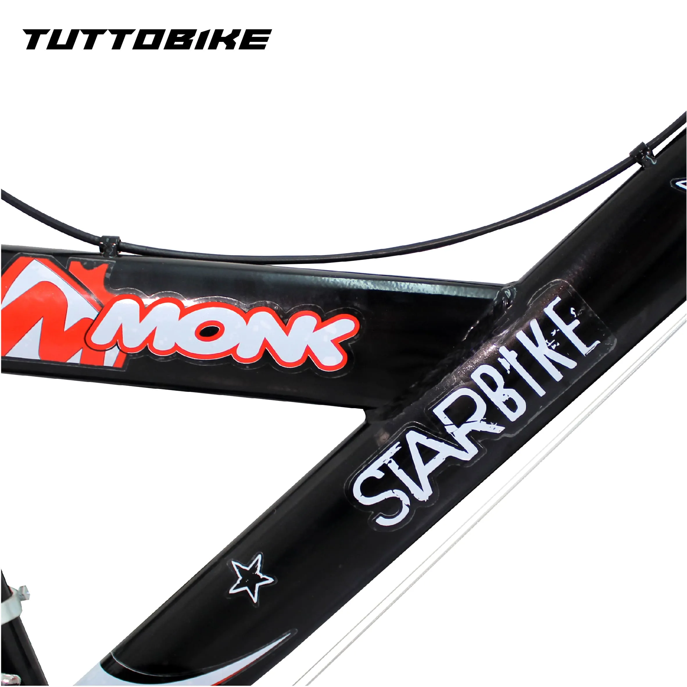 Bicicleta Montaña Rodada 26 18 Velocidades Monk Starbike