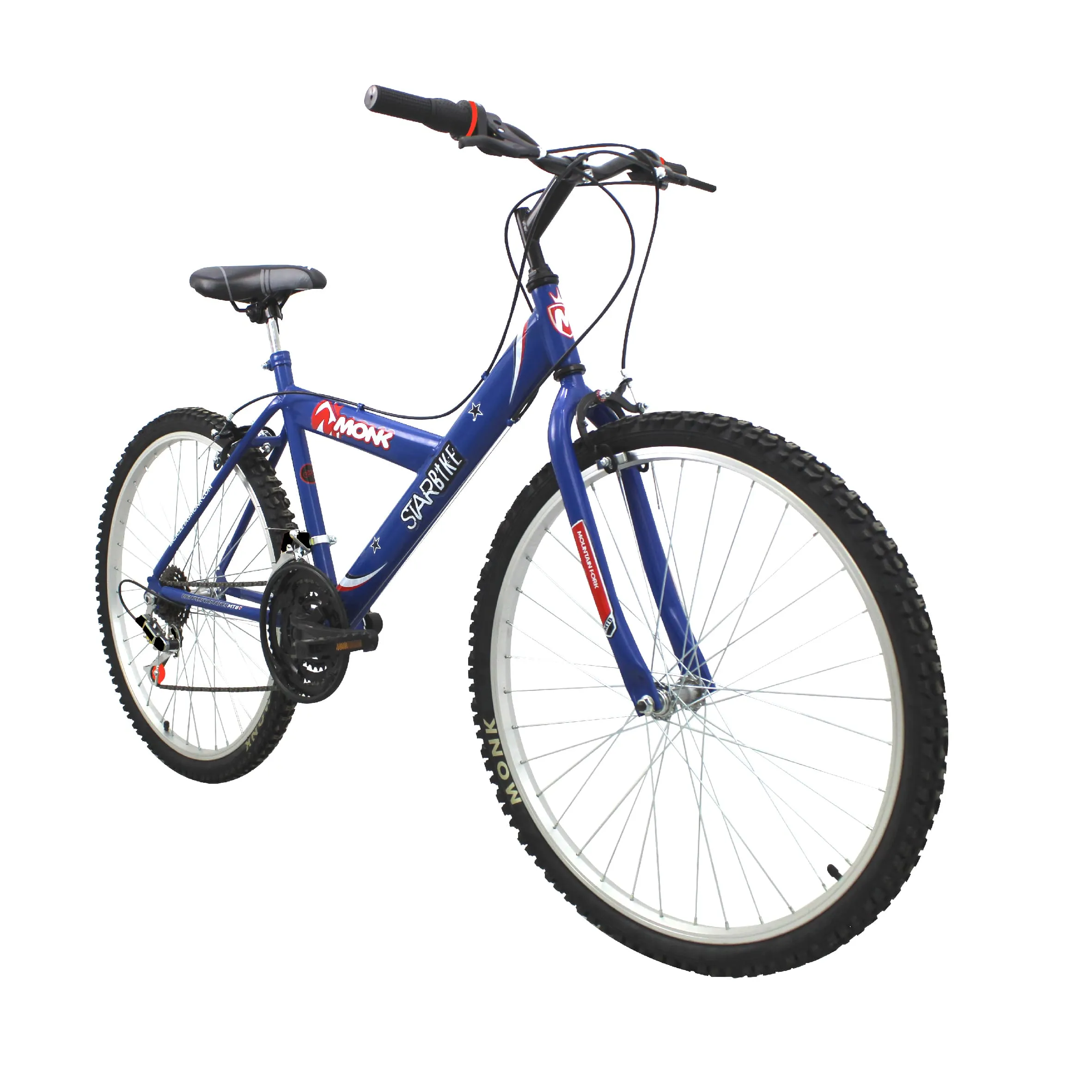 Bicicleta Montaña Rodada 26 18 Velocidades Monk Starbike