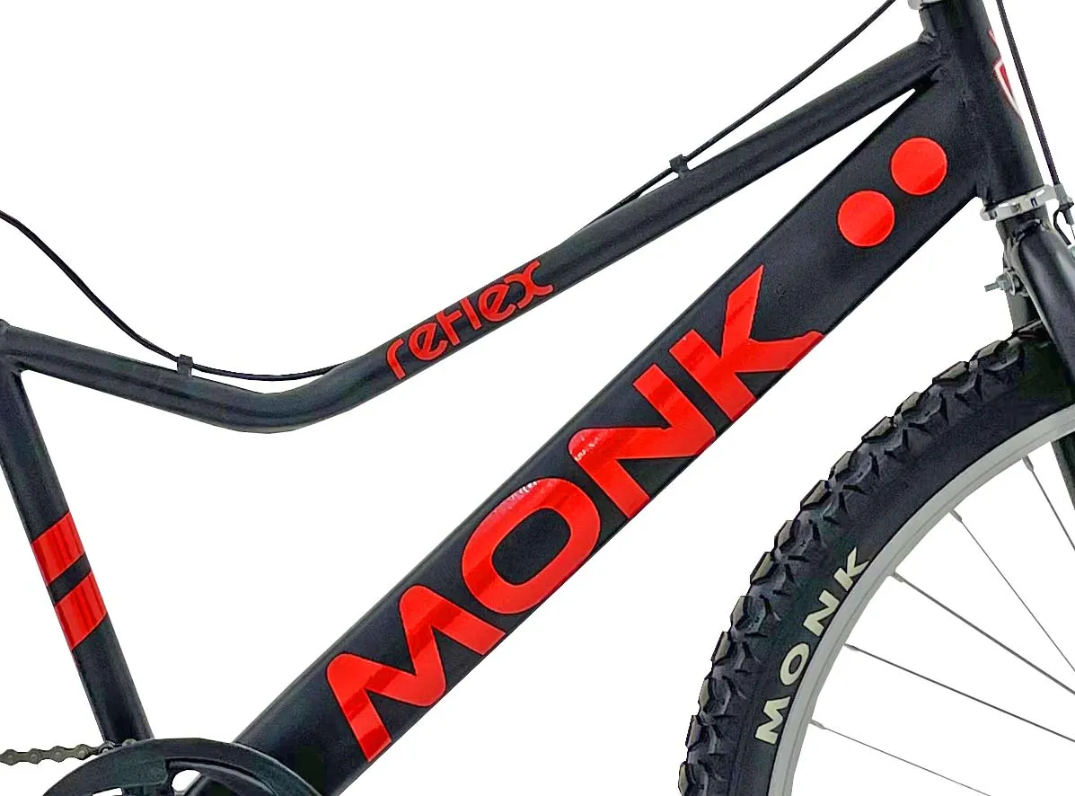 Bicicleta Rodada 26 Monk Force Reflex Roja