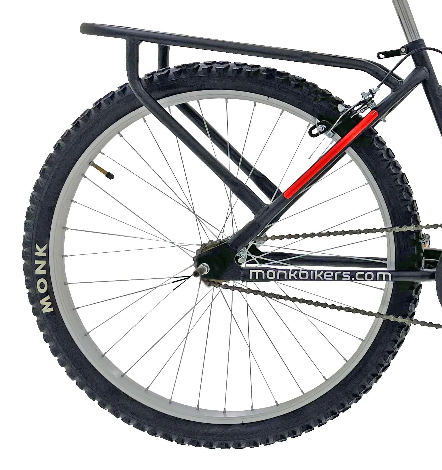 Bicicleta Rodada 26 Monk Force Reflex Roja