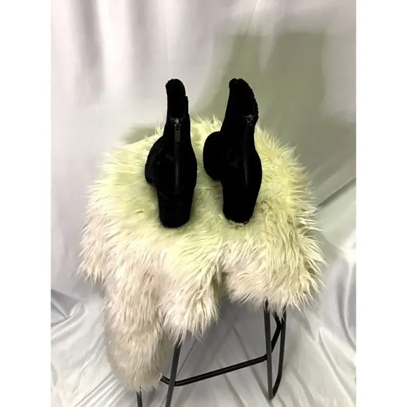 Black Sundance Wedge Boots
