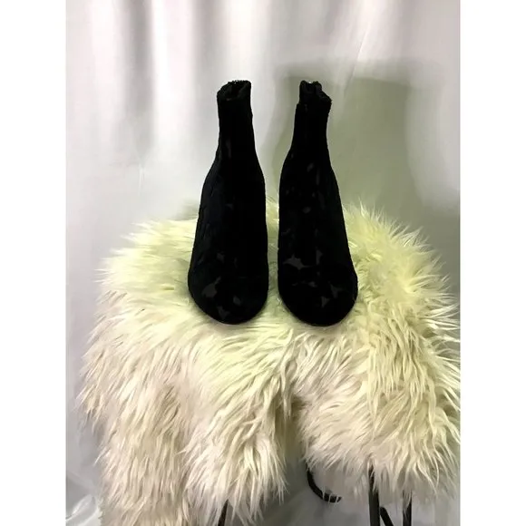 Black Sundance Wedge Boots