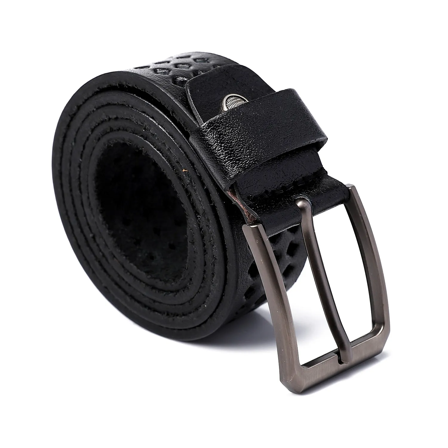 black_perforated_leather_belt