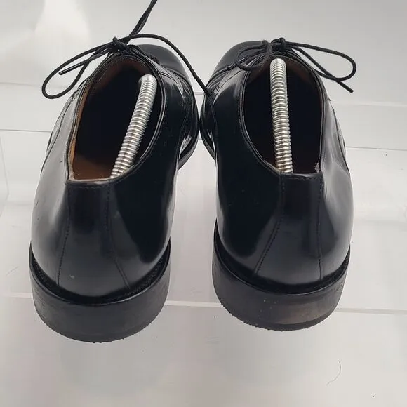 Bostonian Classics Oxford Cap Toe Dress Shoe 25400 07307 US 12M Black Leather