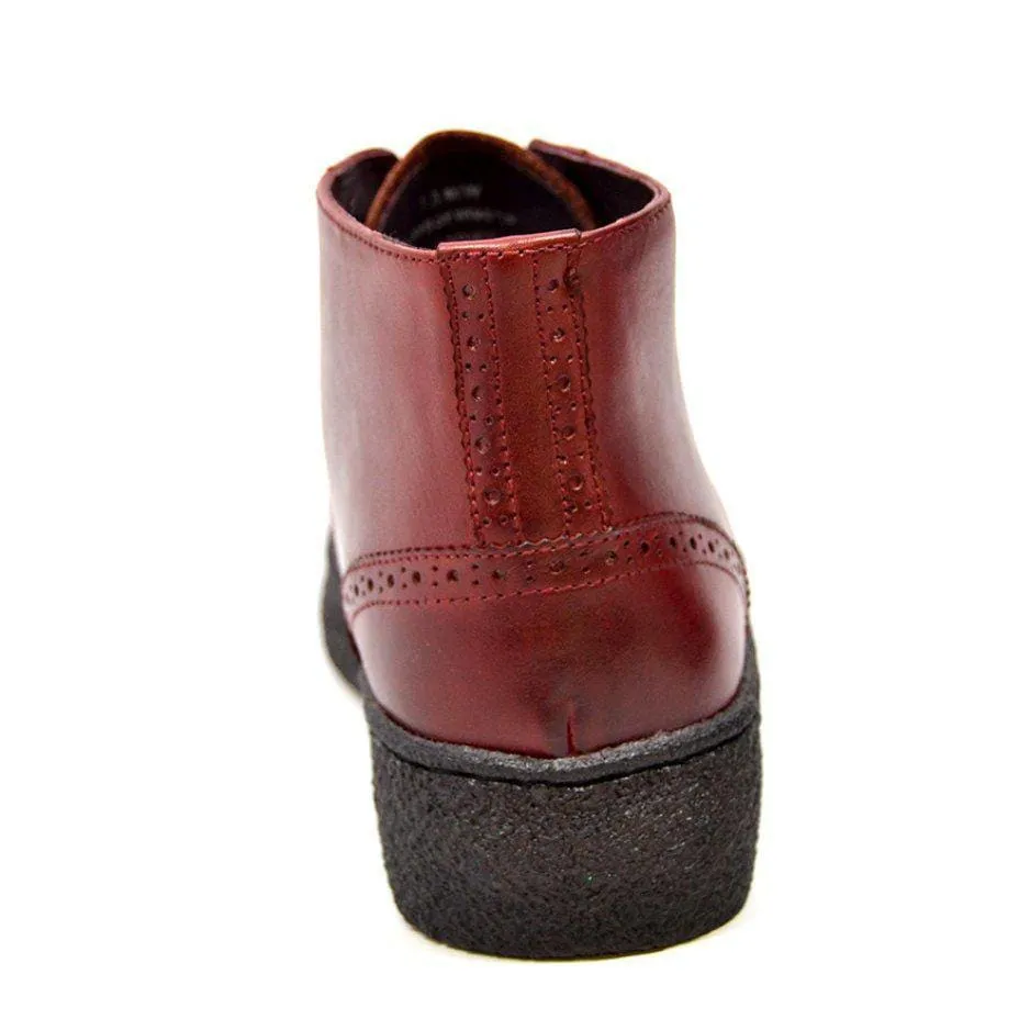 British Walkers Playboy Wingtip High Tops Men's Limited Edition Leather Ankle Boots