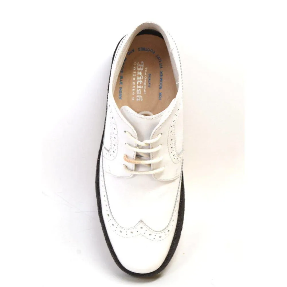 British Walkers Playboy Wingtip High Tops Men's Limited Edition Leather Ankle Boots