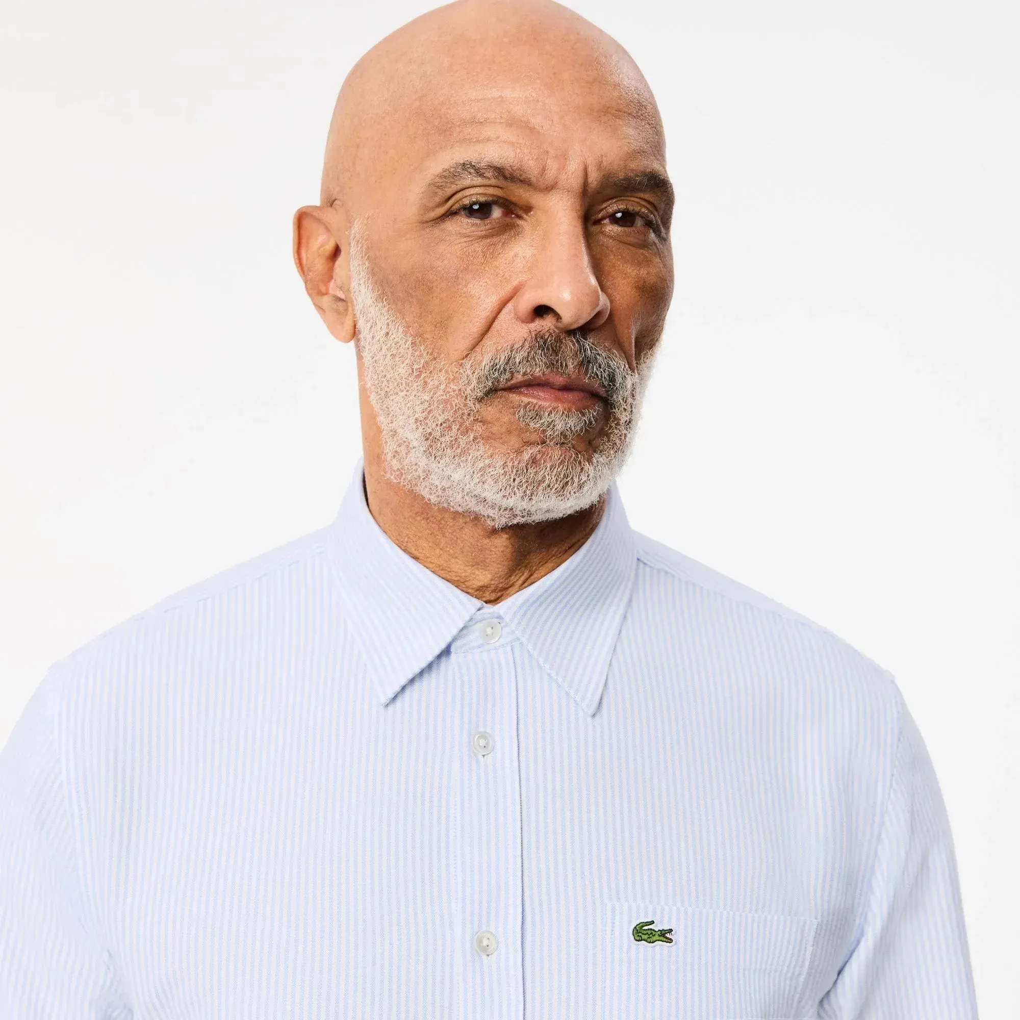 Camisa LACOSTE Rayas Algodón Oxford