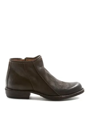 CARP Brown Leather Ankle Boots