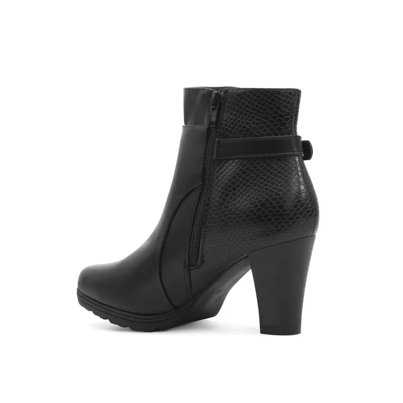 Chunky Ankle Booties Mysoft