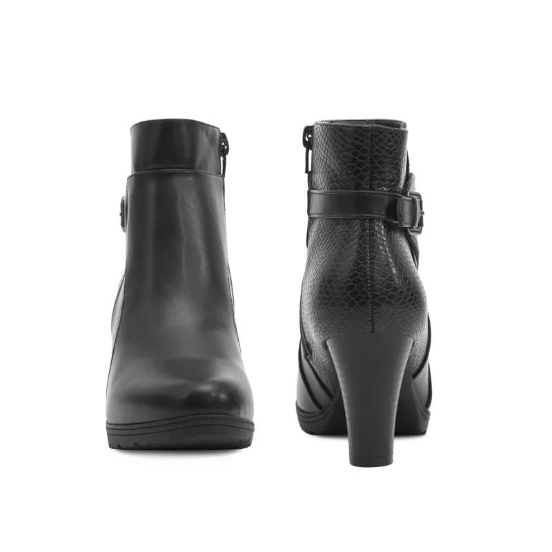 Chunky Ankle Booties Mysoft