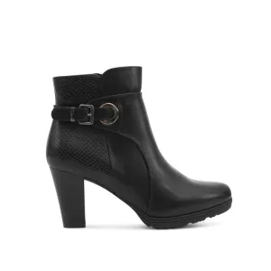 Chunky Ankle Booties Mysoft