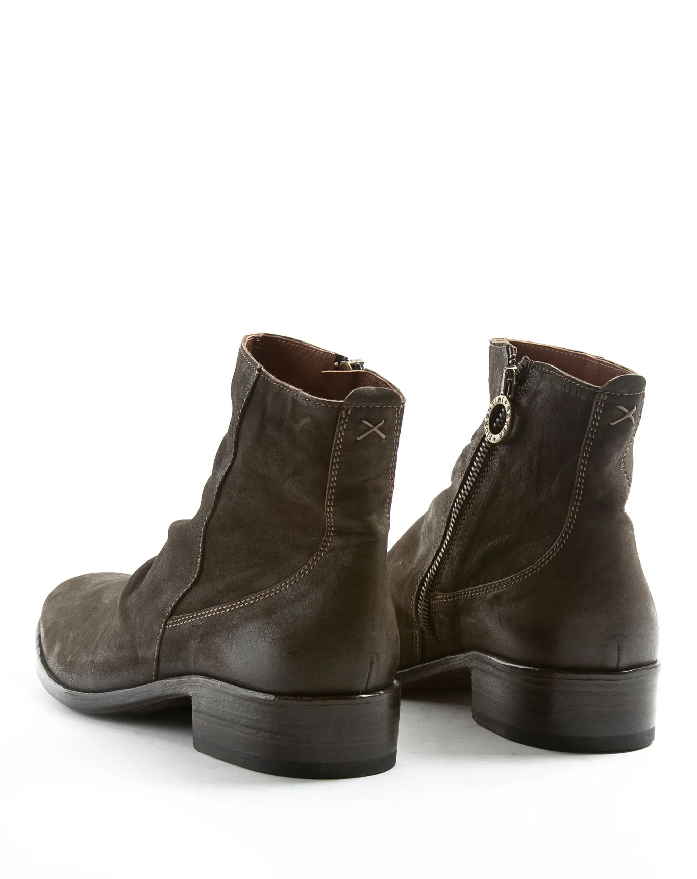 CLAUS Brown Leather Boots