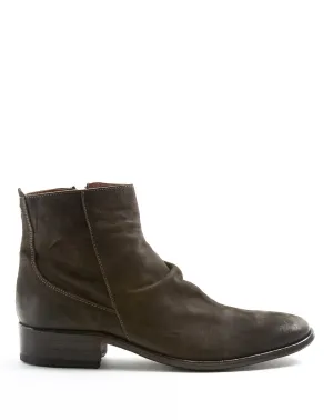 CLAUS Brown Leather Boots