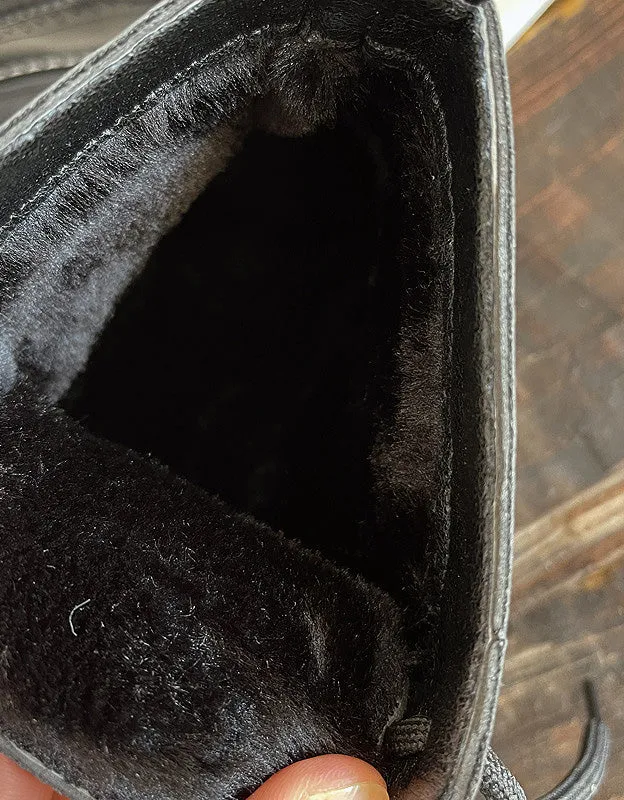 [Clearance] Wide Toe Box Brogue Style Oxford Shoes (40)